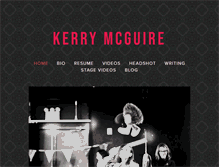 Tablet Screenshot of kerrymcguire.com